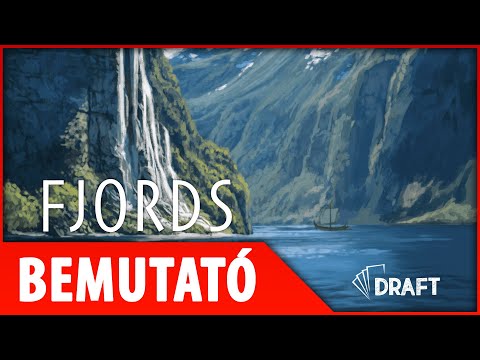 Vikingek vasvillával | Fjords társasjáték bemutató - :: DRAFT :: Társasjáték vlog