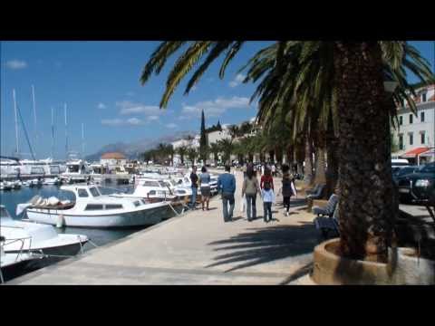 Baska Voda Croatia, beatiful town on the