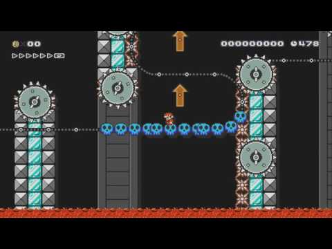 Wrath of the Blue Skull Rider by βossMαη 一SUPER MARIO MAKER一 No Commentary 1AO