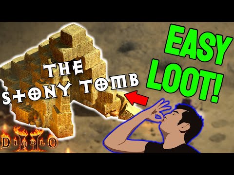 Time spent on 200 Stony Tomb runs [Drop highlights] Meteorb vs Blizzard | Diablo 2 Resurrected