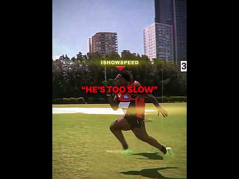 "He's too slow" 💀💀 #ishowspeed #race