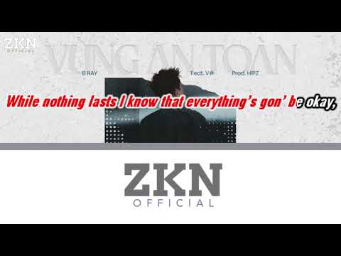 Karaoke Vùng An Toàn (Có Hook) - B Ray (ft. V#) - Prod. Hipz | ZKN Music