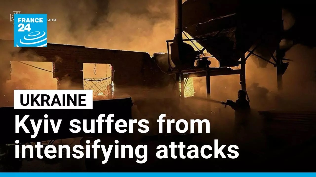 Russia targets Kyiv and its region for sixth consecutive night of attacks • FRANCE 24 English