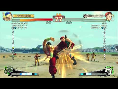 Kazunoko (Yun) vs. c5c5 (Cammy) - SSF4 AE 2012 Ranked Match