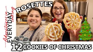 Scandinavian fried goodness, it's time for some Rosettes! (12 Cookies of Christmas - S1.E4)
