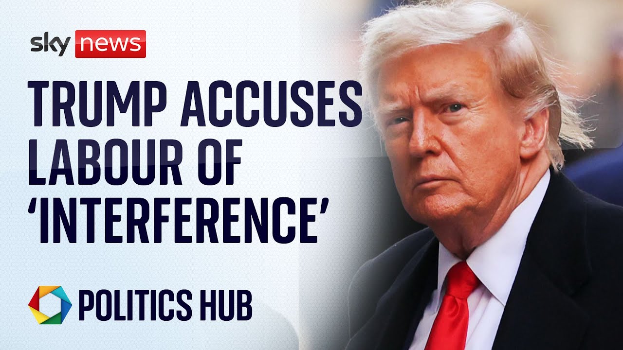 Sir Keir Starmer insists his relationship with Trump has not been jeopardised