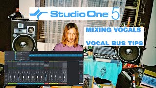 STUDIO ONE 5| HOW TO MIX VOCALS| VOCAL BUSS