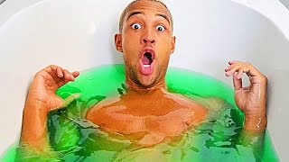 BADEN in 40L SCHLEIM!!  😨😂