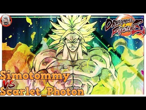 DBFZ Simotommy vs Scarlet Photon - (GokuUI, KidBuu, Broly) vs (GokuUI, Goku, Broly)