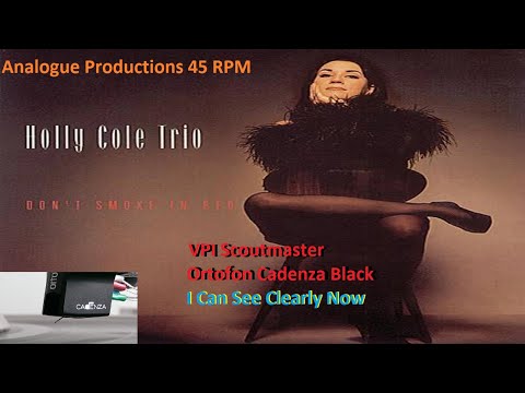 HOLLY COLE TRIO I Can See Clearly Now - UltraHQ Vinyl VPI Scoutmaster Cadenza Black