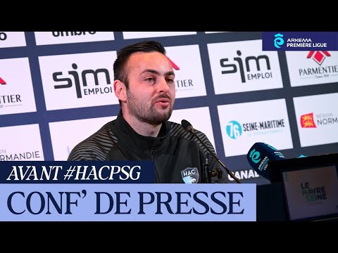 💬  Féminines / Avant HAC - Paris SG, interview de Maxime Di Liberto