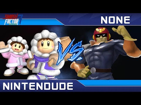 Smash Factor 7: Nintendude (Marth/Ice Climbers) vs ALG | n0ne (Falcon) Singles - Losers Finals
