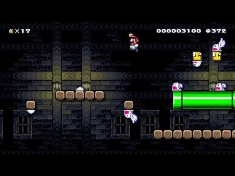 Super Mario Maker Levels: "Spooky Stretches"
