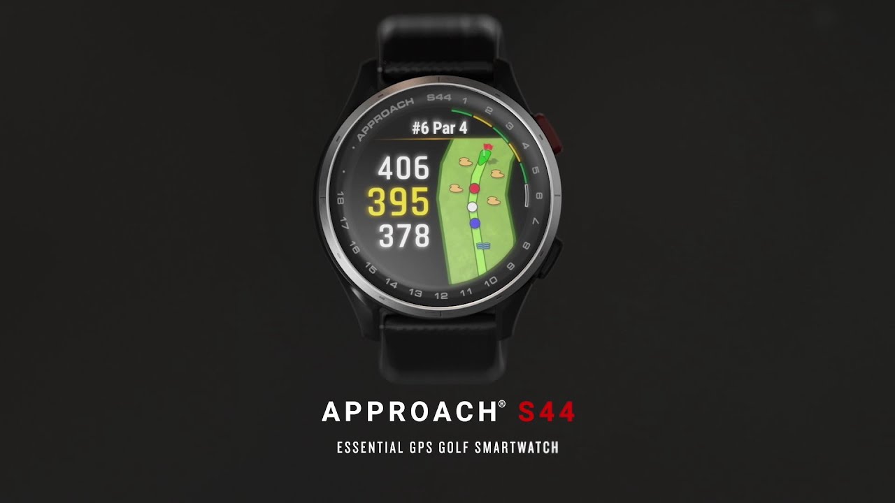Video: Garmin Approach S44 GPS Golfuhr