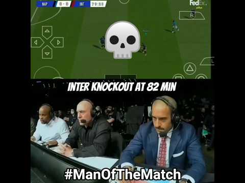 Napoli 🆚 Inter Milan 🔥 | PES 2025 PPSSPP Android Gameplay | Italian Derby Seria|#lukaku #summer #pes