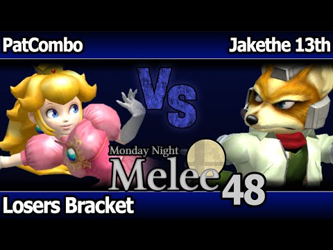 MNM 48 Melee - Pat Combo (Peach) vs Jakethe 13th (Fox) - Losers Bracket