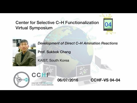 CCHF VS 4.4 | Prof. Chang: Development of Direct C–H Amination Reactions