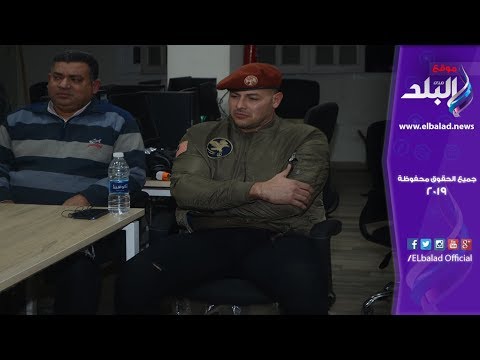 انسجام احمد التهامي مع فرقة وصال للانشاد الديني