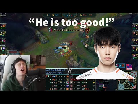 Caedrel Can't Believe How Good Chovy's Yone Is!!