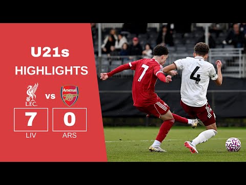Tough Defeat! Liverpool U21 7–0 Arsenal U21 | Premier League 2 Highlights (17/01/26)