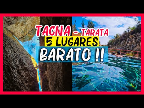 TACNA Tarata 🔥 COMO LLEGAR a 5 Lugares turisticos en 1 día BARATO‼️🔥🛣️ Peru turismo 4k 🌌 2024
