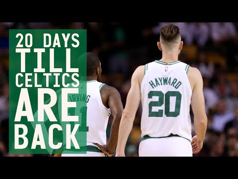 20 days till Celtics are back: #20 Gordon Hayward scores his first basket as a Boston Celtic!