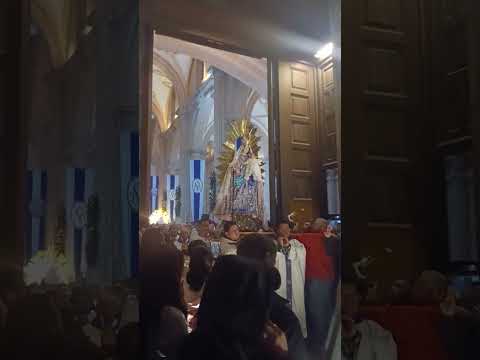 la virgen de los remedios saliendo de catedral de Zacatecas 2026