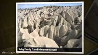 preview picture of video 'ROSE AND RED VALLEY Dancejill's photos around Goreme, Turkey (red valley goreme cappadocia)'