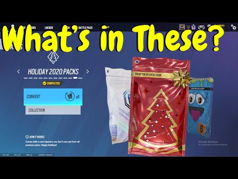 Opening 5 Year Old Packs in Rainbow Six Siege