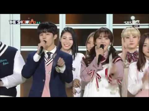 28022017 SBS THE SHOW SOMI+WOOSHIN MC CUT