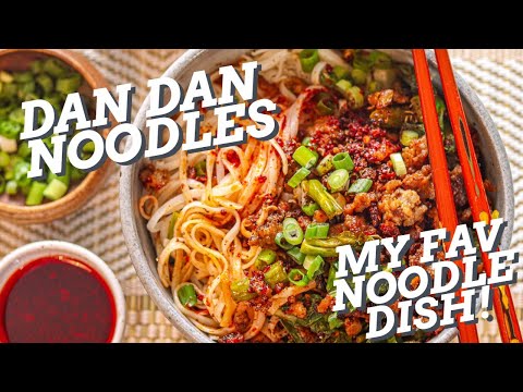 The Best Dan Dan Noodle Recipe | My Favorite Noodle Dish Ever
