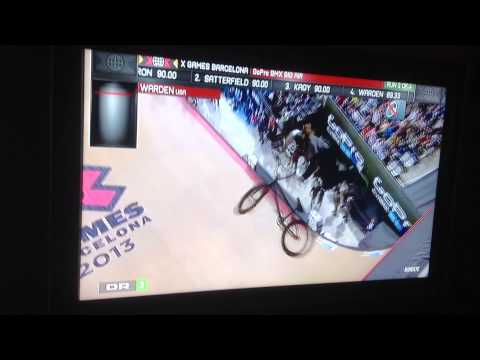 Zack Warden Backflip Bikeflip Tailwip 2013 Barcelona Gopro