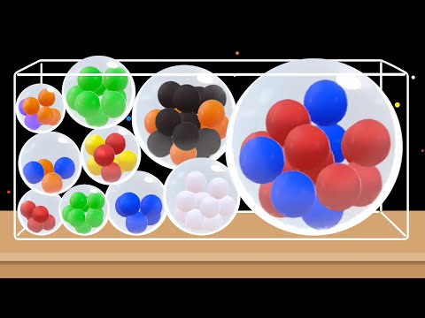 BUBBLE MERGE 3D - Do you like this or bubble tea? Pop the bubbles, 4096 balls game, puzzle game