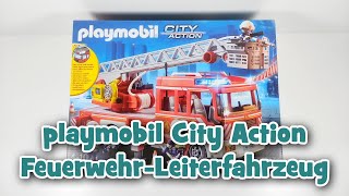 playmobil City Action Feuerwehr Leiterfahrzeug (9463) | UNBOXING
