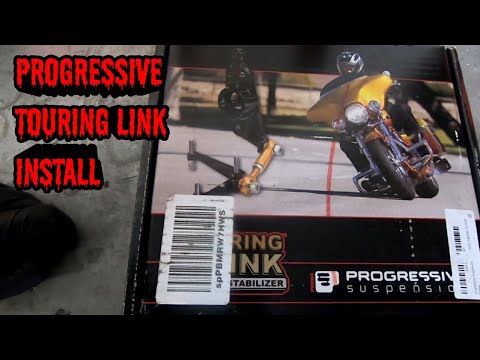 Progressive Touring Link Install Performance Bagger