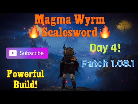 Elden Ring How To Use Magma Wyrm's Scale Sword Ultimate Guide! | Видео