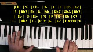 Chick Corea Transcription - Green Dolphin St. - Many cool ideas on one chorus