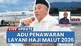 3 Maskapai Adu Penawaran Layani Jemaah Haji Maluku Utara 2026, Berebut Negosiasi Angkutan