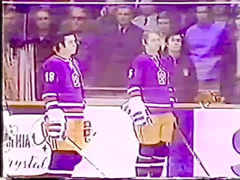 [1972] MATCH HOCKEY- NATIONAL ANTHEM CZECHOSLOVAKIA