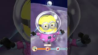 Minion Astronaut 🚀on the moon 🌚collects stars ✨ Despicable Me Minion Rush funny #despicableme