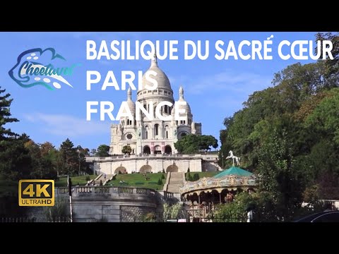[4K] Travel to France and Explore Basilique du Sacré-Cœur with Brett as Your Tour Guide 🇫🇷