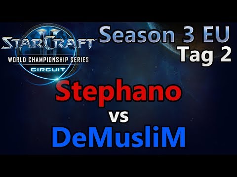 Stephano (Z) vs DeMusliM (T) - WCS Challenger Season 3 - EU Tag 2