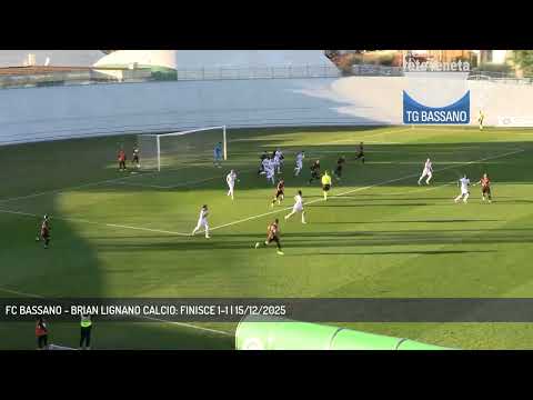 FC BASSANO - BRIAN LIGNANO CALCIO: 1-1 draw | December 15, 2025