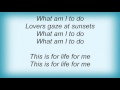 Luka Bloom - This Is For Life Lyrics