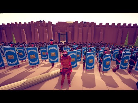 200x ROMAN SOLDIER ATTACK KNIGHTS CASTLE - Totally Accurate Battle Simulator TABS