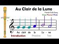 VMM Recorder Song 3: Au Clair de la Lune