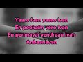 Yaaro Ivan Karaoke For Female Singers NH4 GV Prakash