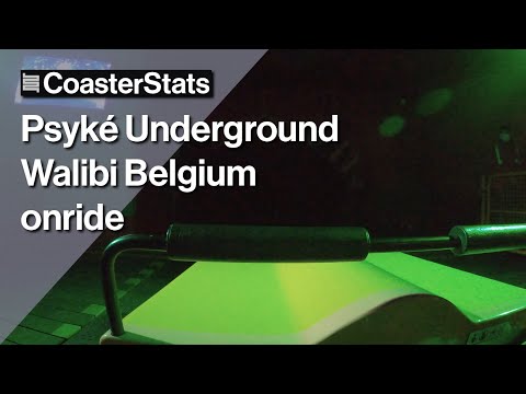 Psyké Underground onride  - Walibi Belgium [4K 60FPS]