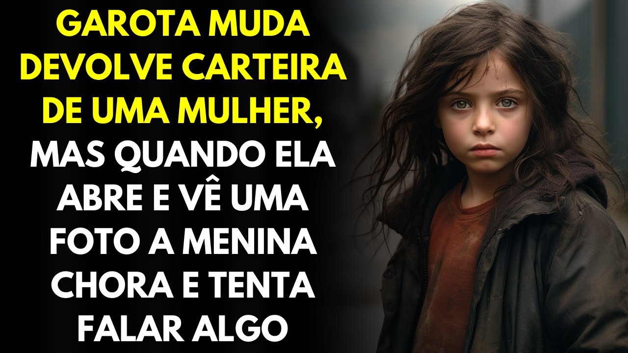 Garota Muda Devolve Carteira De Uma Mulher, Mas Ao Abrir e Vê Uma Foto a Menina Chora e Tenta Falar