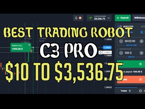 Best Trading Robot C3 Pro - $10 to $3,536.75 - 100% Work No Loss